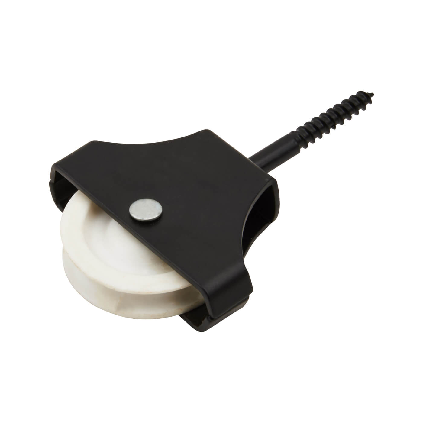 Line Pulley - Single Screw - 52 x 17mm - Black - view 2