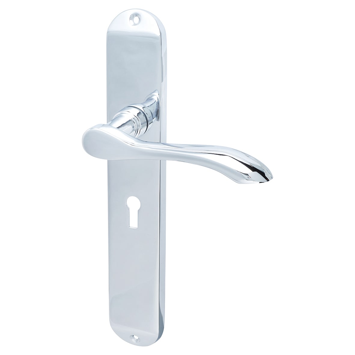 Polished Chrome 3 Lever Sashlock Door Handles Pack - Altea Range - view 2