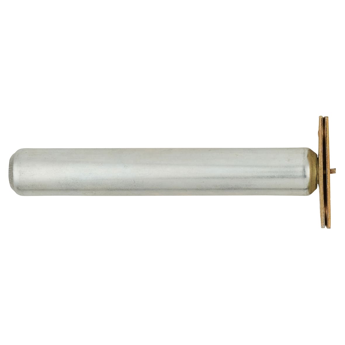 Concealed Chain Door Closer - Square Plate - Polished Brass - view 7