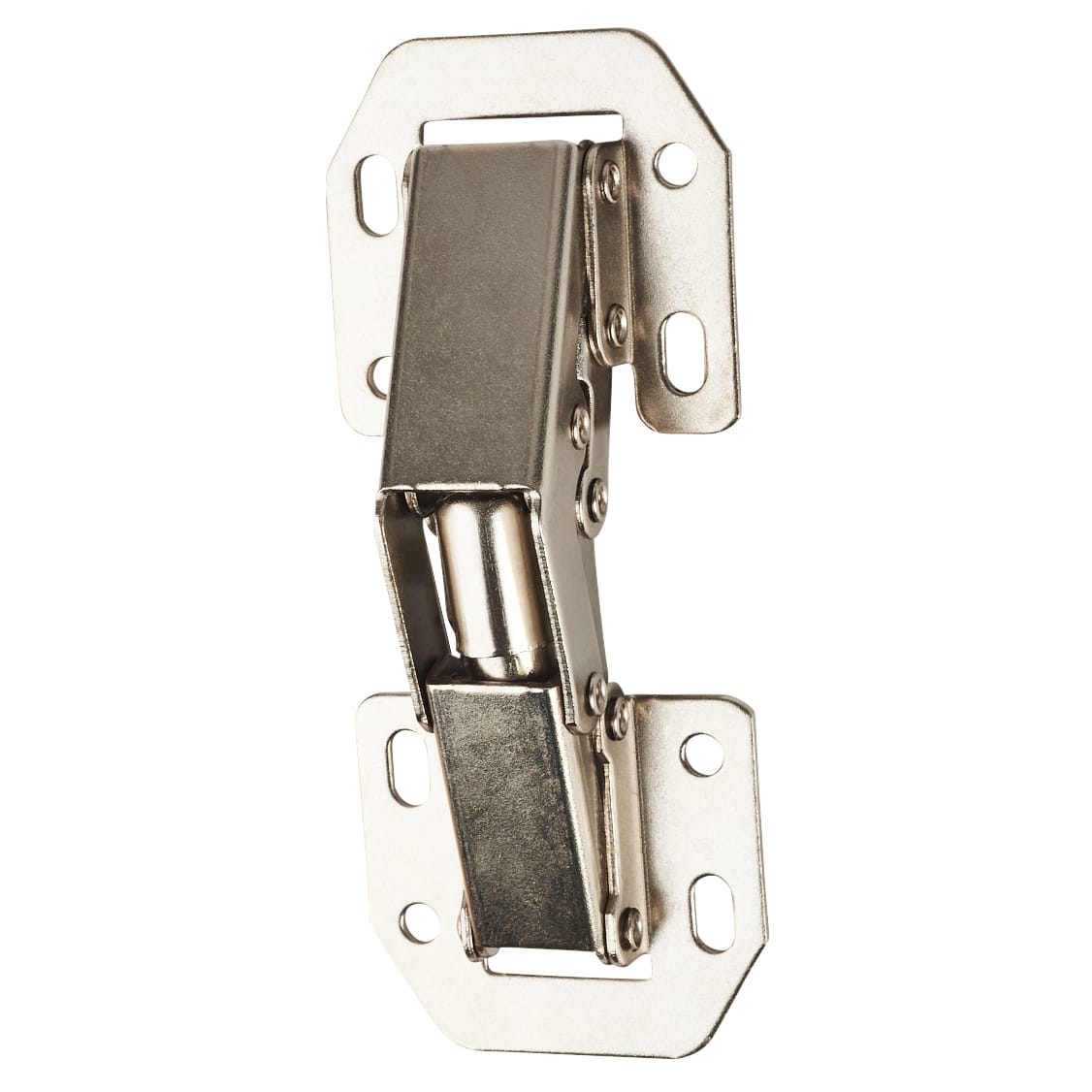 Easy-On Sprung Cabinet Hinge - 106 x 41 x 24mm - Zinc Plated - Pair - view 2