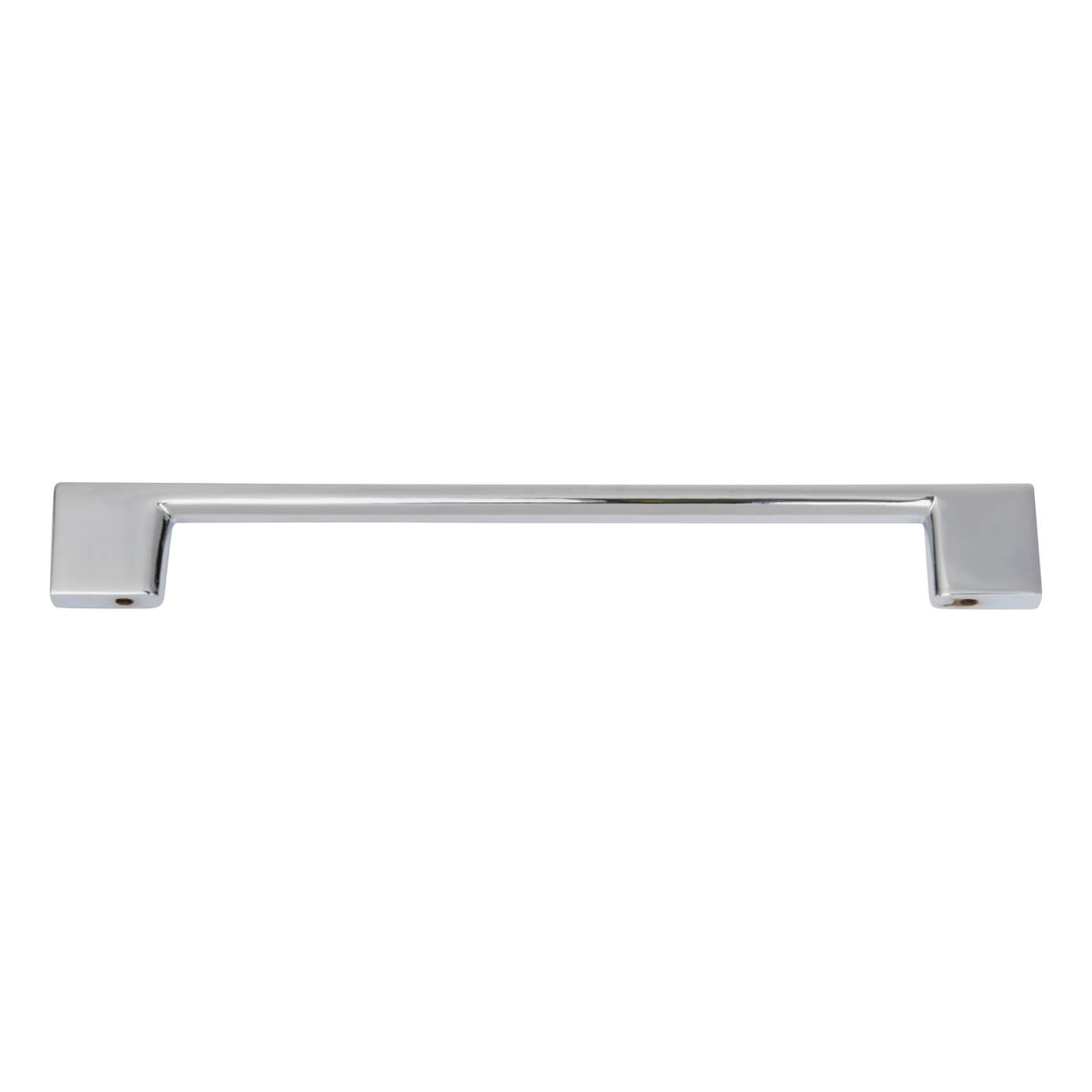 9mm Slim D-Bar Cabinet Pull Handle - 192mm Centres - Polished Chrome - view 3