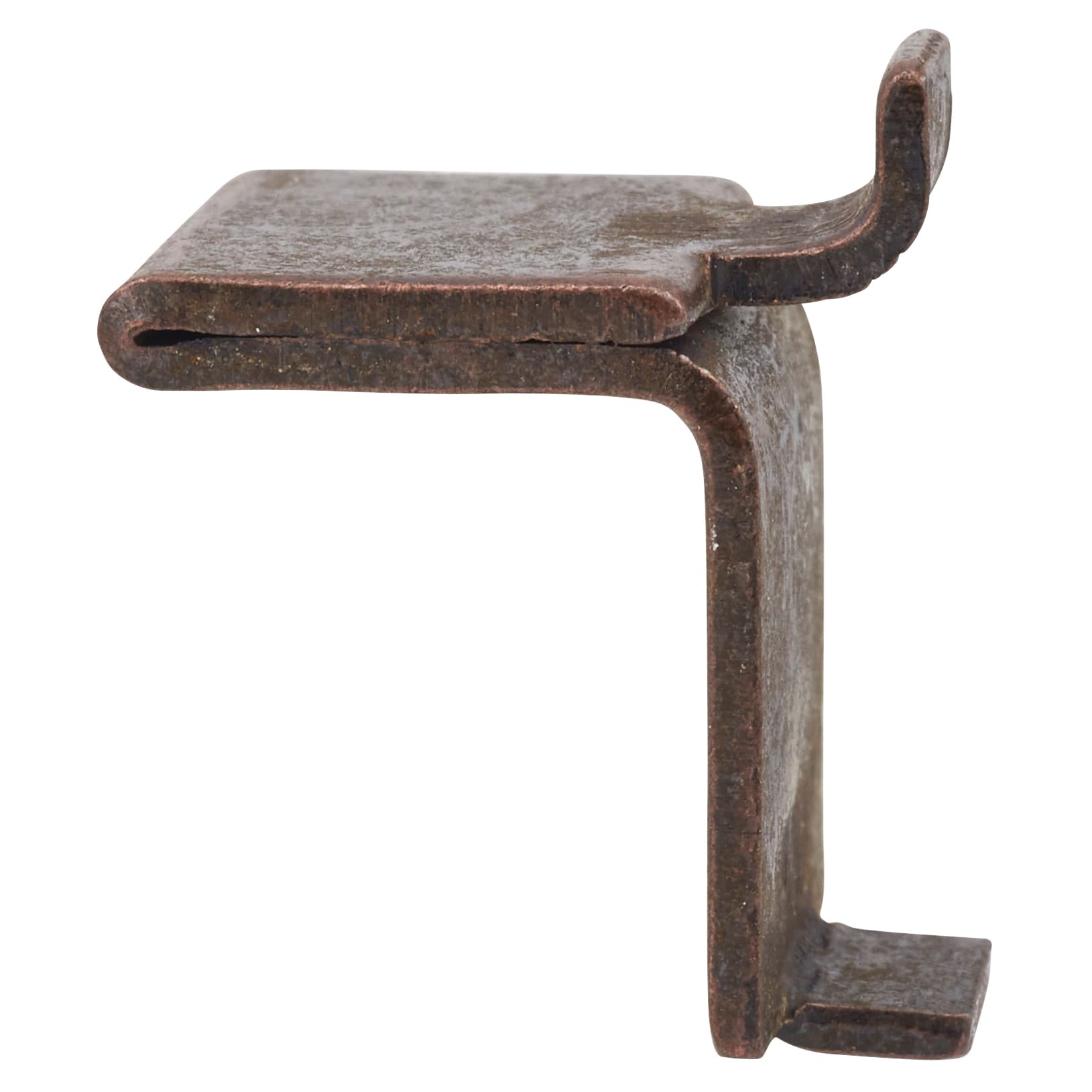 Heavy Duty Flat Bookcase Clip - Bronze Plated - Pack of 10 - view 3