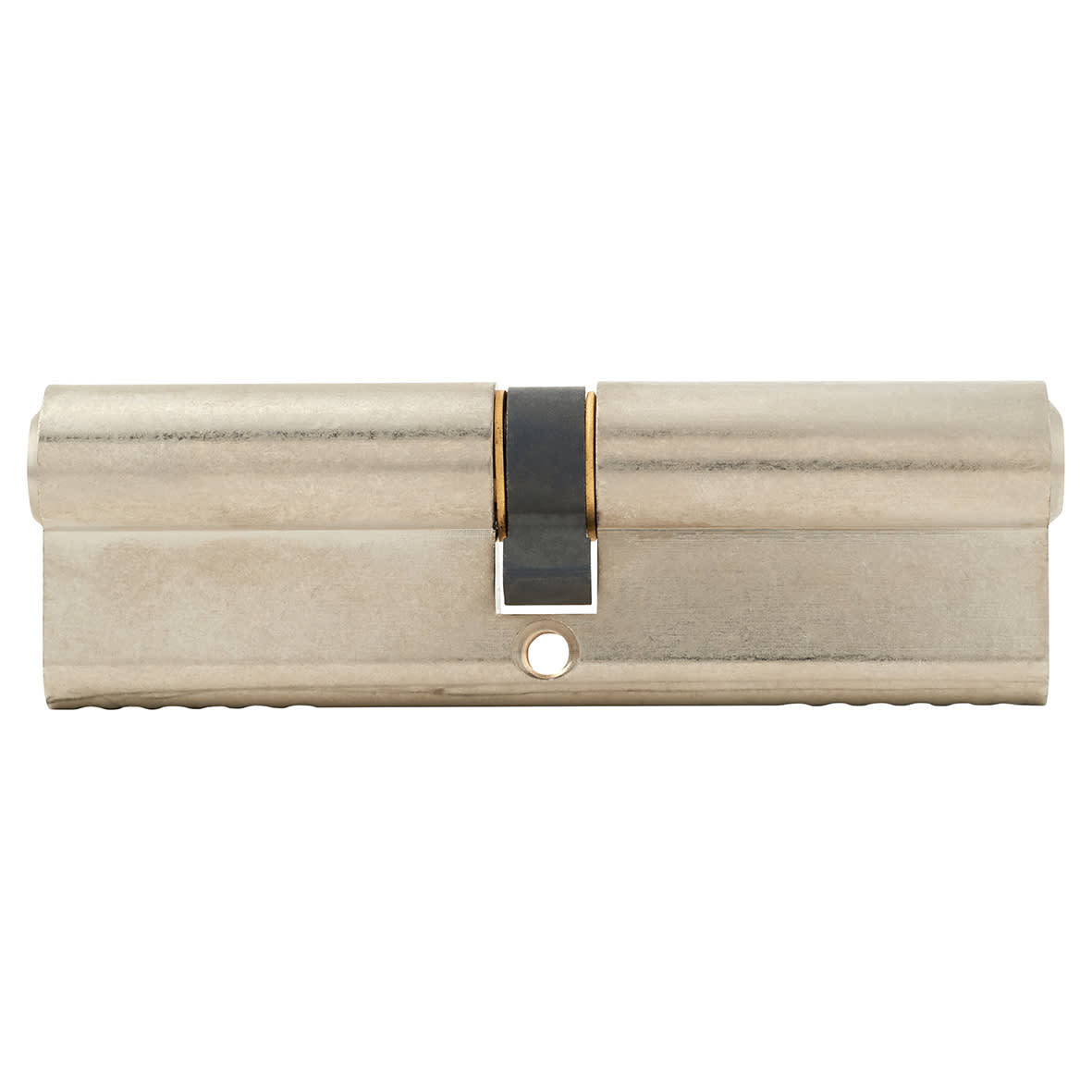 6 Pin 100mm Euro Double Cylinder - 50 + 50mm - Satin Nickel - Keyed to Differ - view 2