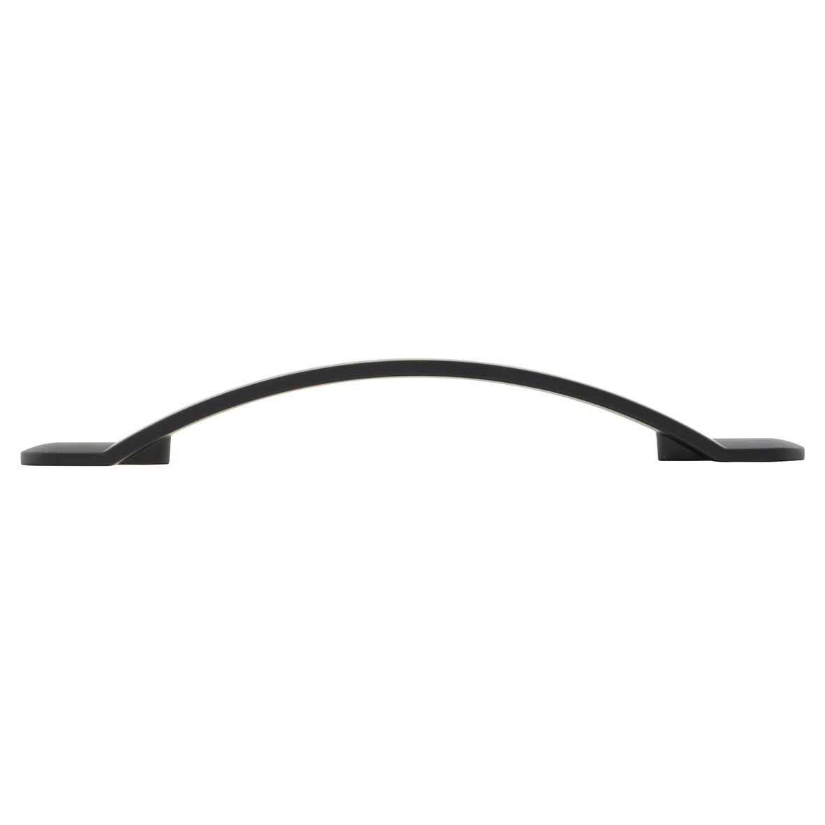 Crofts & Assinder Monmouth Bow Cabinet Pull Handle - 128mm Centres - Matt Black - view 2