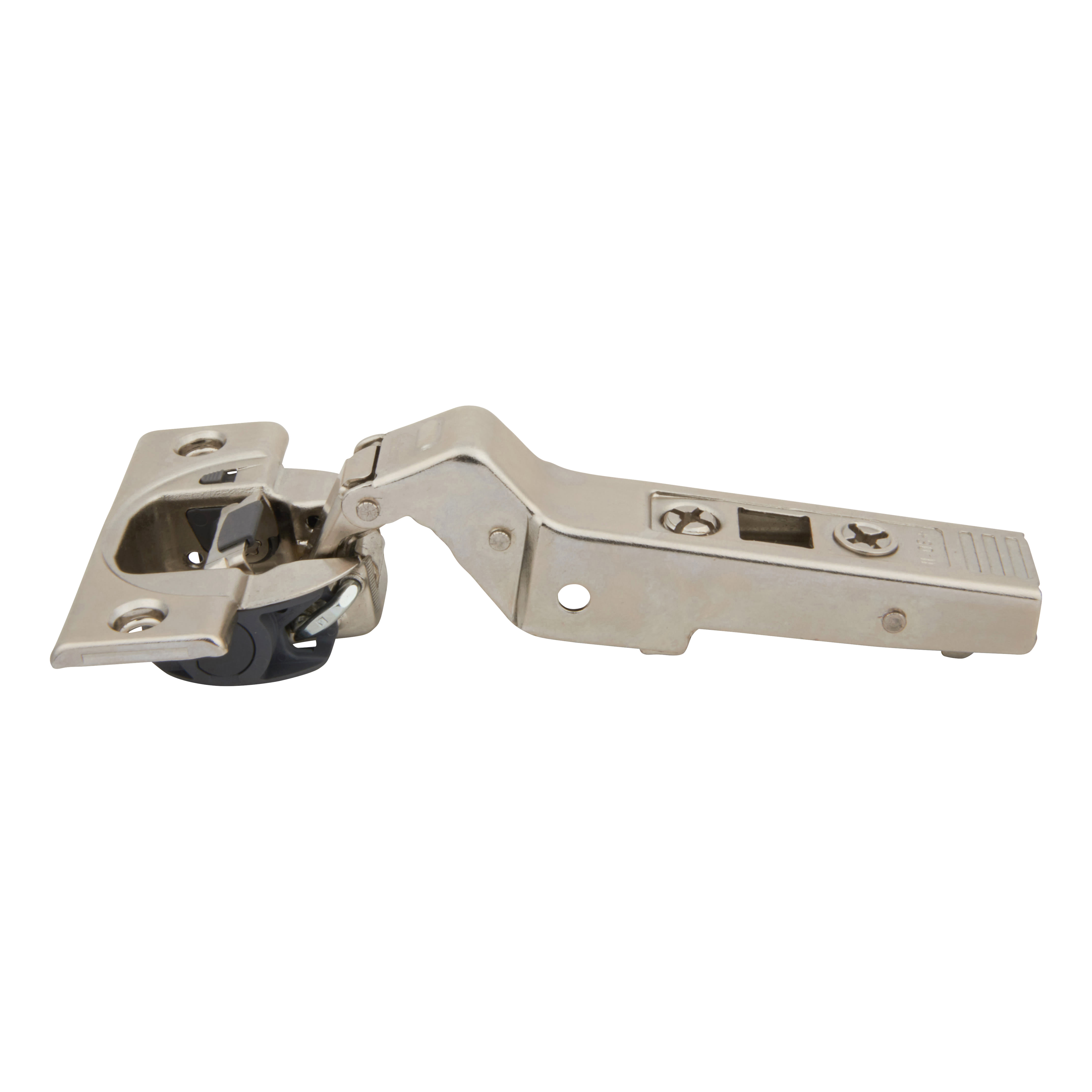 CLIP Top Angled Soft Close Cabinet Hinge - 30° - Overlay - Zinc Plated - Pair - view 3