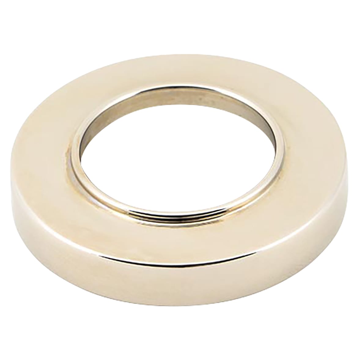 Polished Nickel Door Handles on Round Rose - Avon Range - view 3