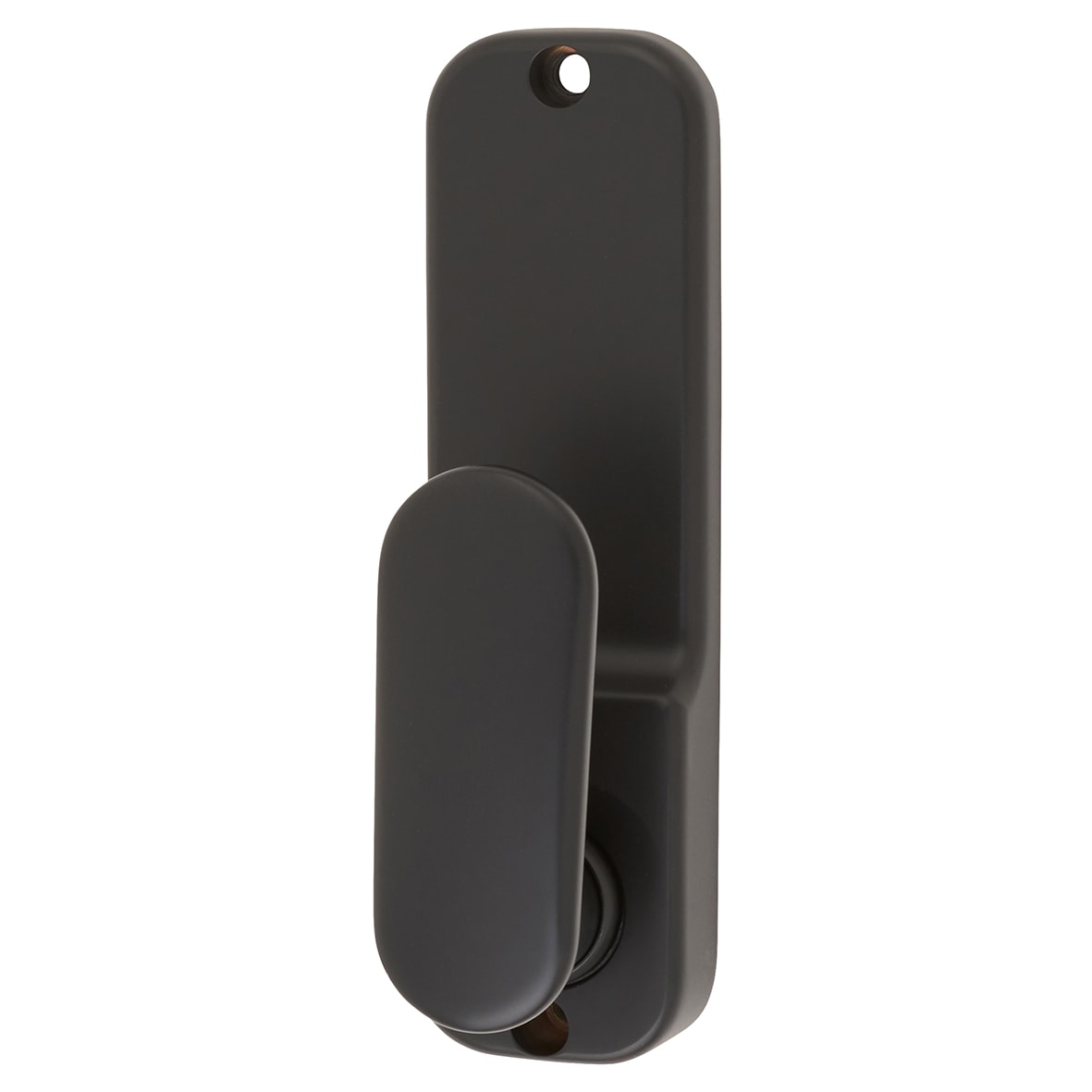 External Marine Grade Push Button Code Lock and Latch - Holdback - Black - view 3