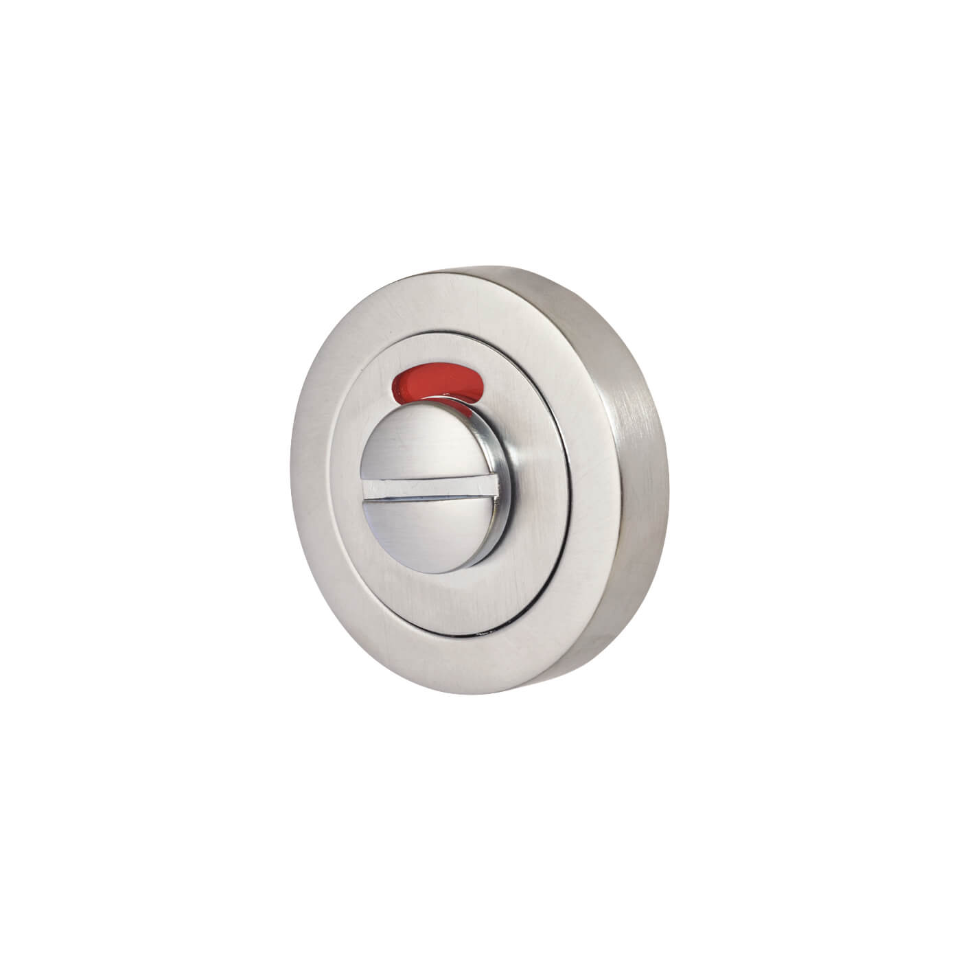 T-Bar Bathroom Turn & Release with Indicator - 50 x 75 x 40mm - Satin Chrome - view 4