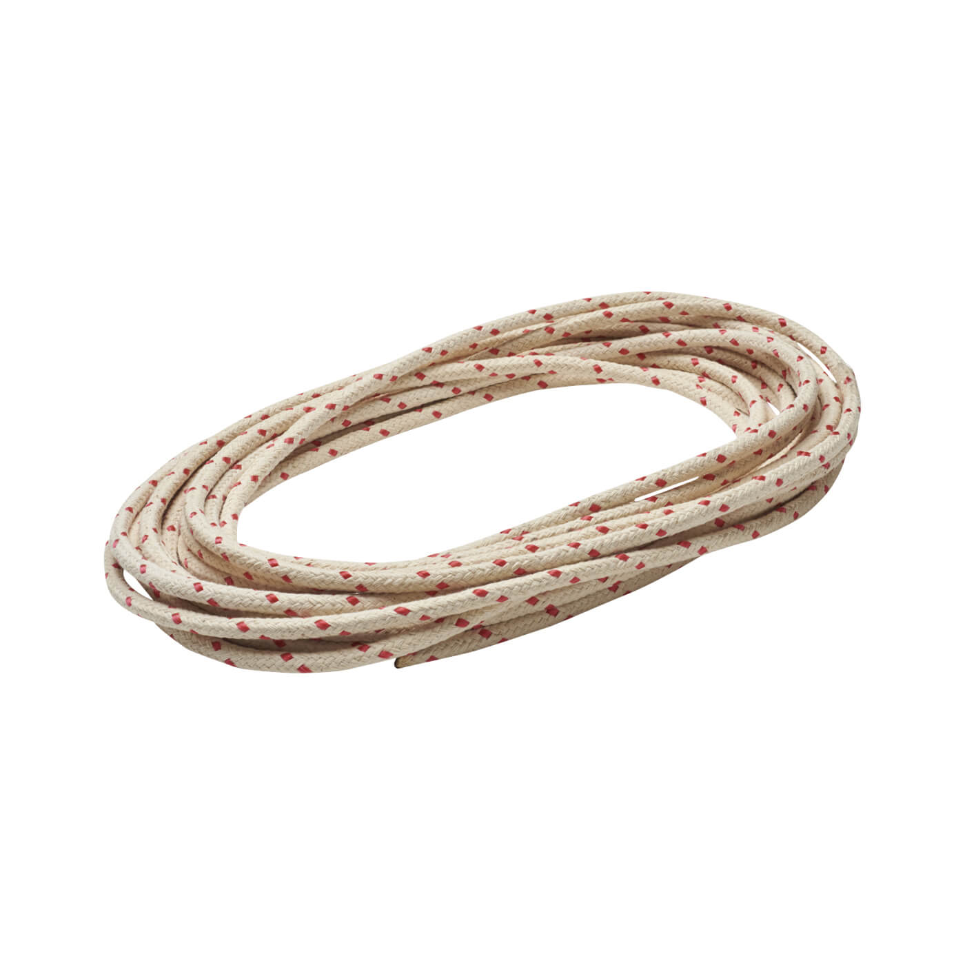 Red Fleck Waxed Sash Window Cord - 7mm Diameter - 10m Knot - view 2
