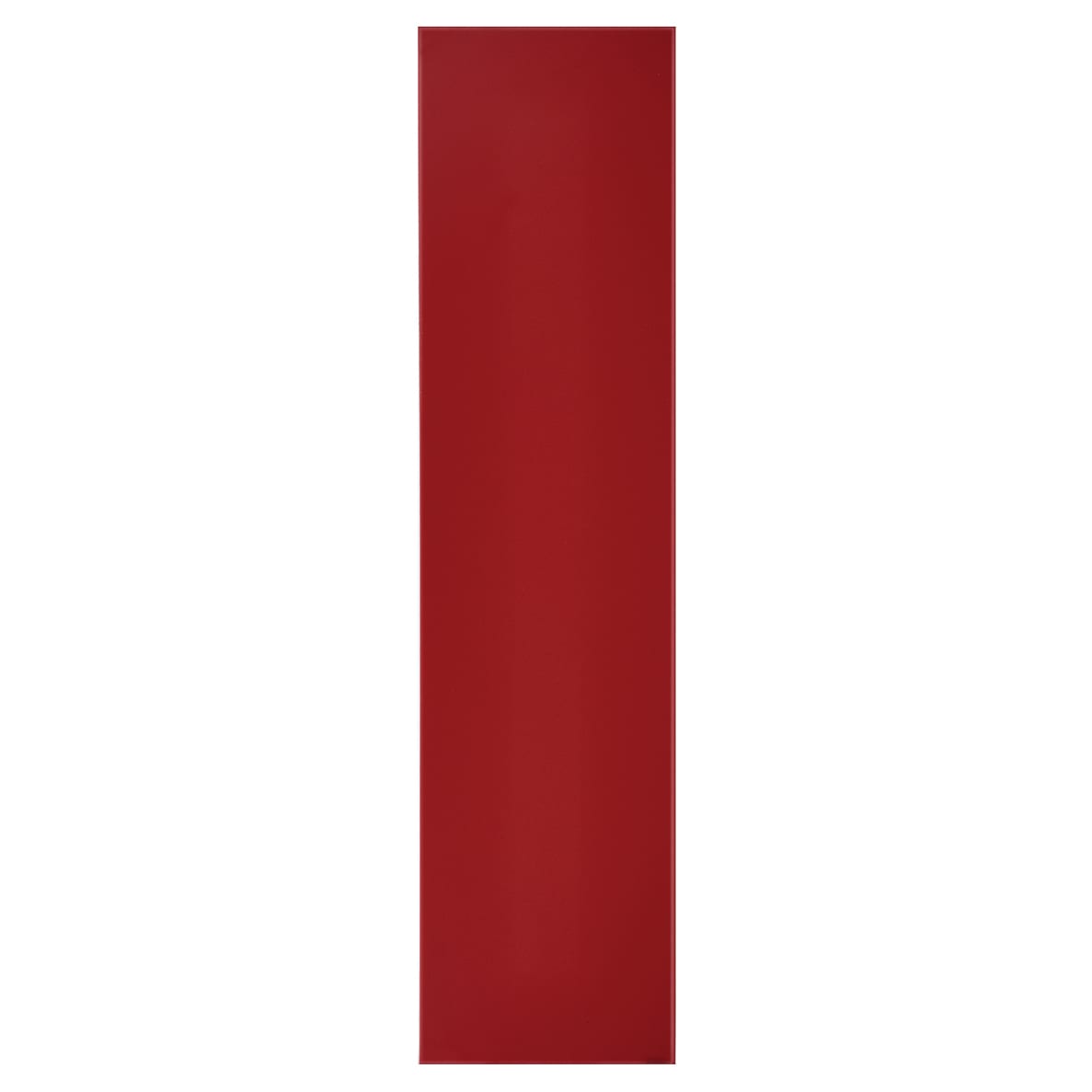 AR624A Nylon Self-Adhesive Plain Finger Plate - 305 x 75mm - Rouge Red - view 2