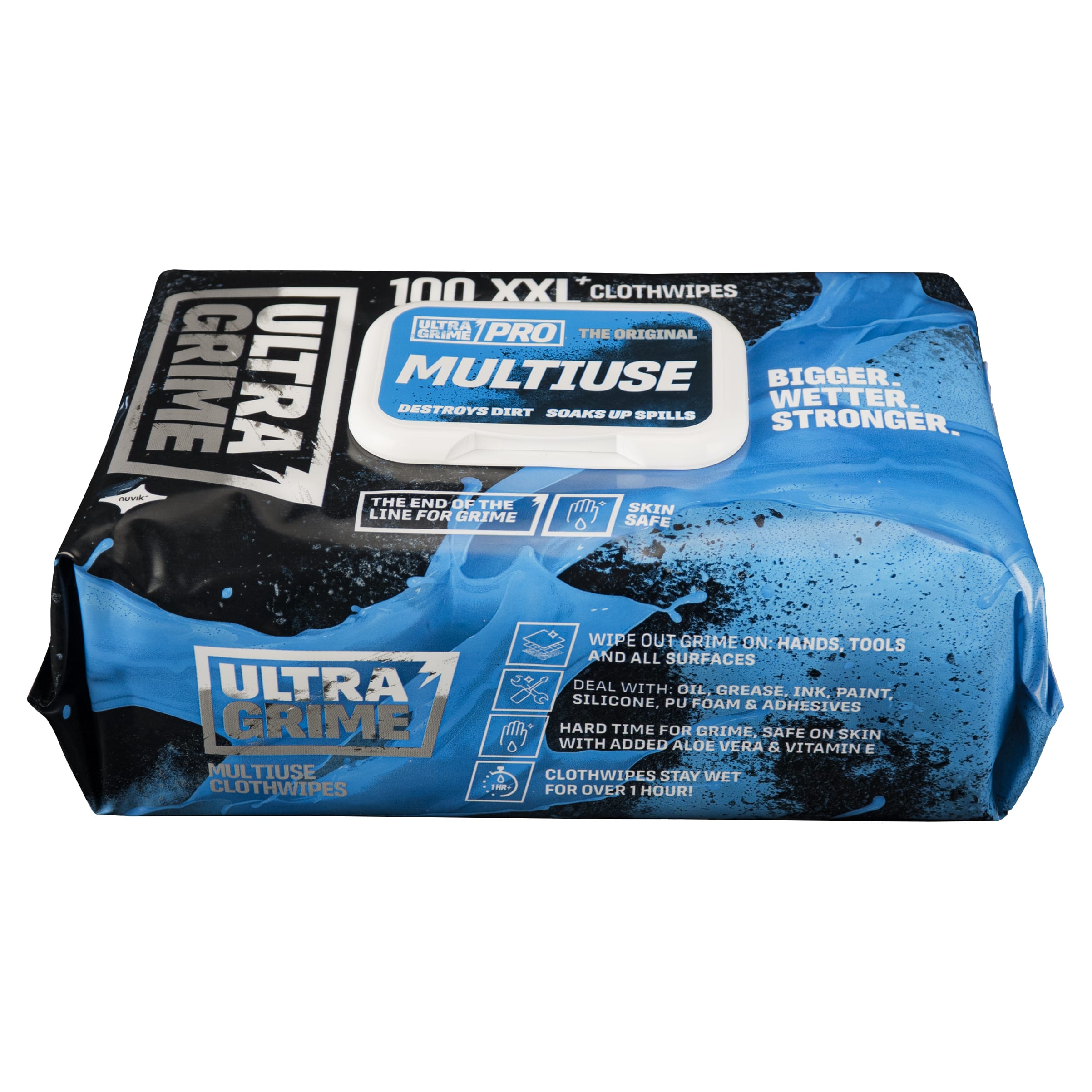 Pro XXL+ Alcohol-Free Multiuse Wipes - Pack of 100 - view 3