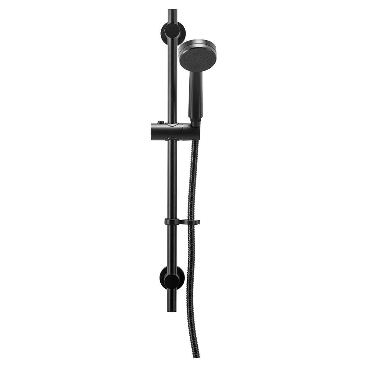 Presion Single Spray Shower Kit - Matt Black - view 2