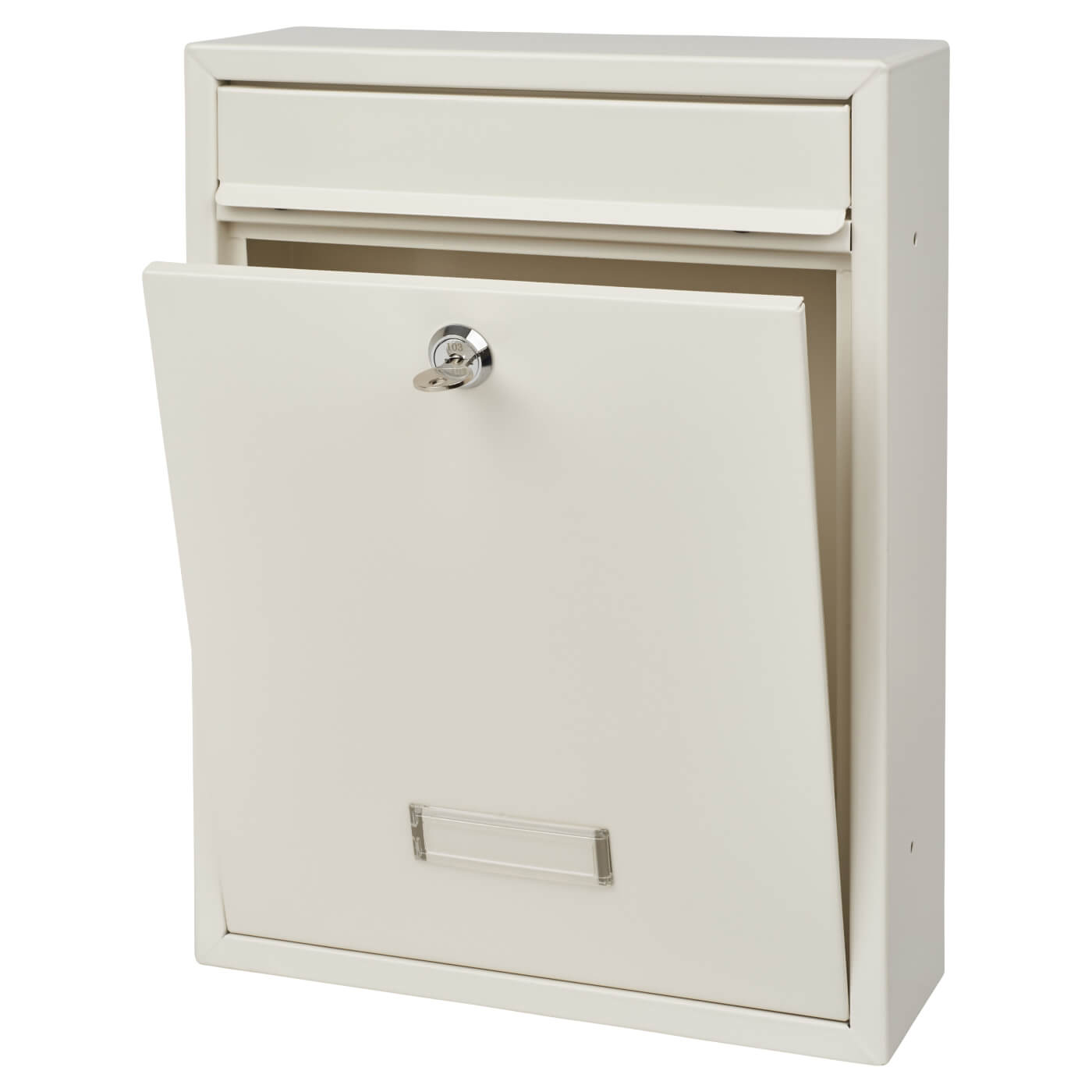 Trent Mailbox - 260 x 340 x 88mm - White - view 3