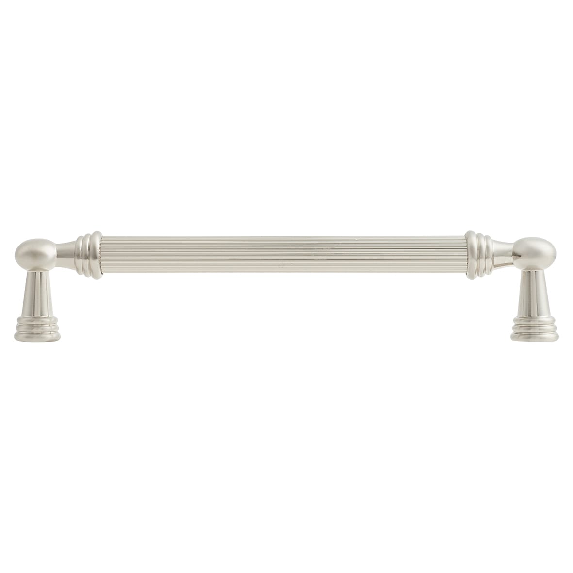 Whitby Lines 10mm T-Bar Cabinet Pull Handle - 160mm Centres - Satin Nickel - view 2