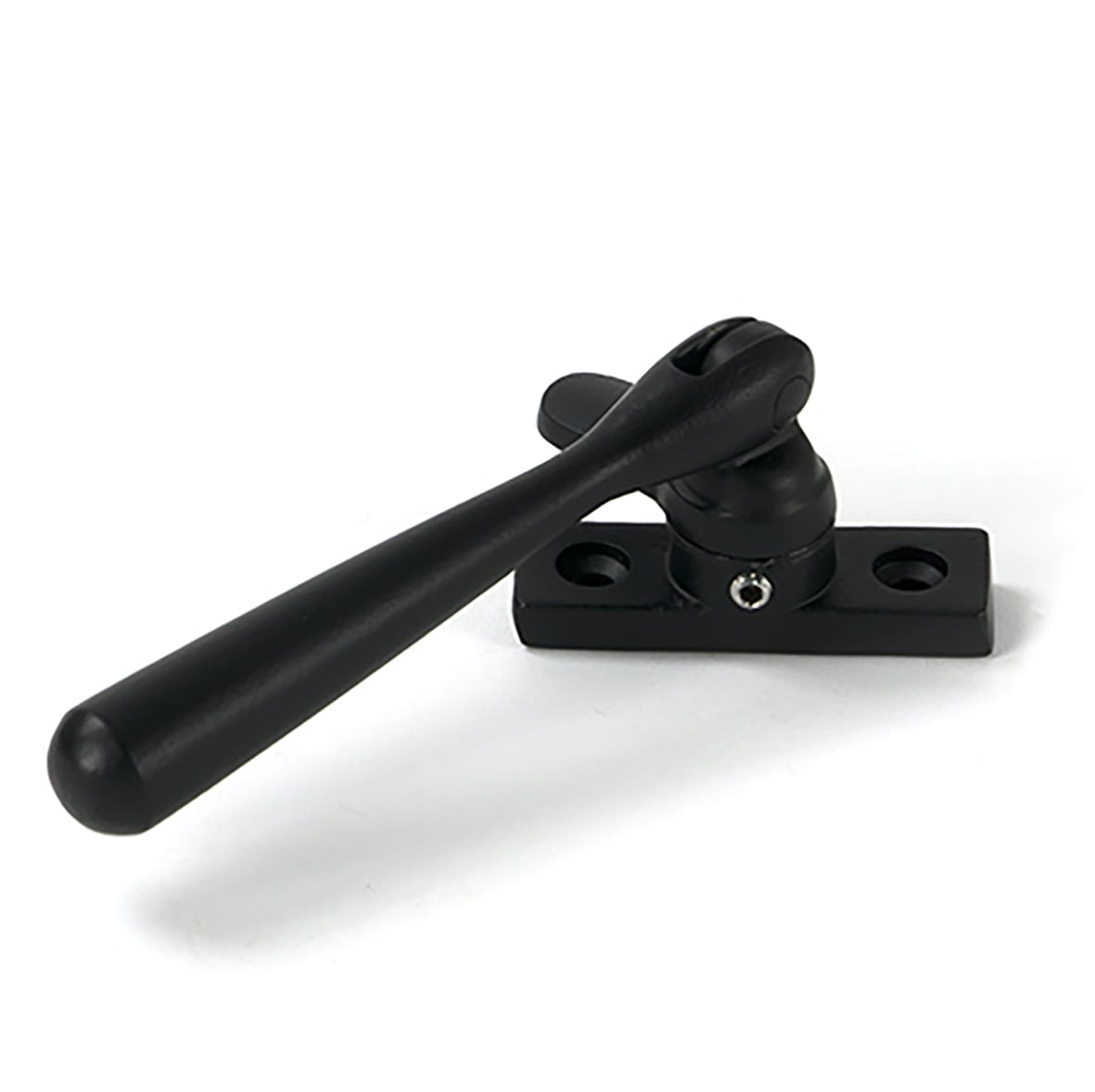Newbury Locking Mortice & Hook Plate Window Fastener - Reversible - Matt Black - view 2