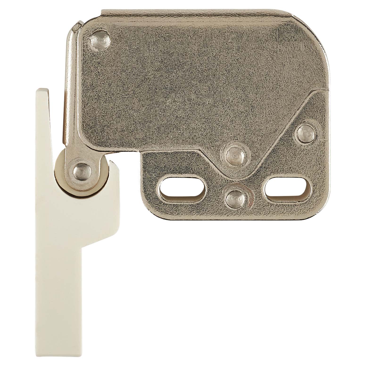 Mini Roller Tip Touch Catch - 48 x 27 x 10mm - Nickel Plated - Pack of 5 - view 6