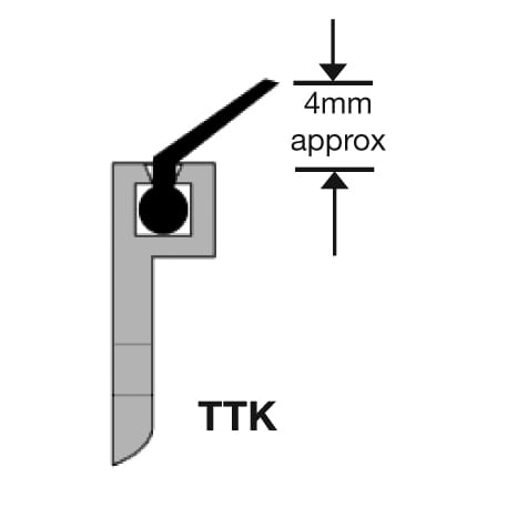 TTK Stop Seal - 2100mm Length - Satin Anodised Aluminium - view 2