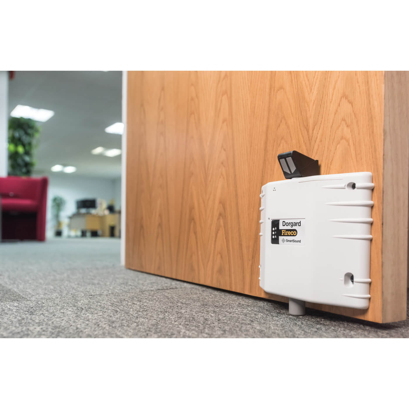 Fireco Dorgard Smartsound Fire Door Holder - White - view 3