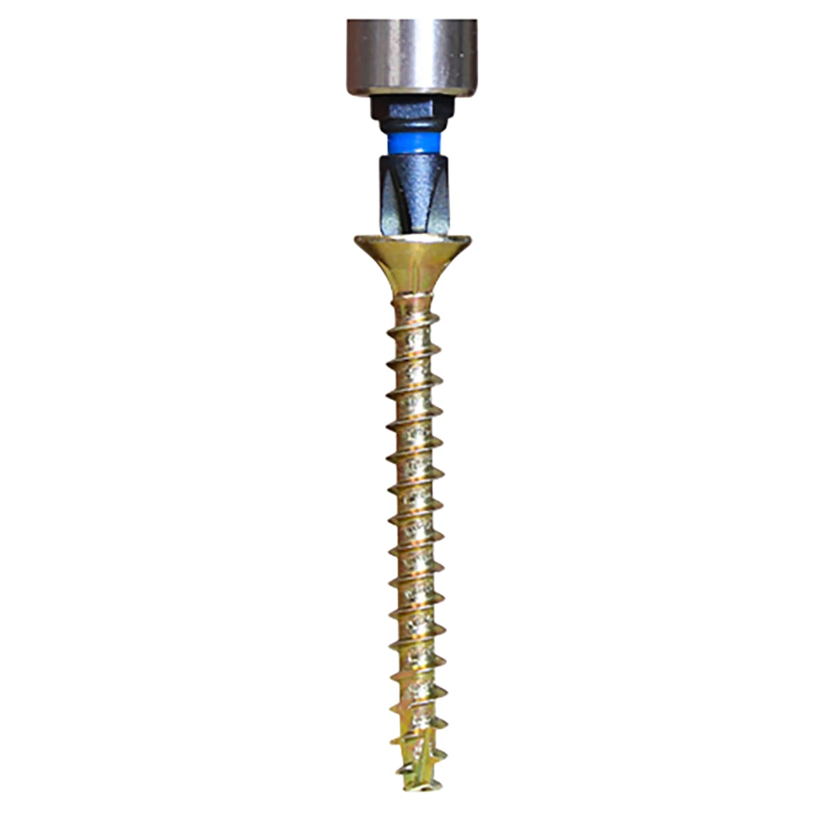 C2 Strong-Fix Pozi Double Countersunk Wood Screws - 5.0 x 120mm - Yellow Zinc - Pack of 100 - view 4