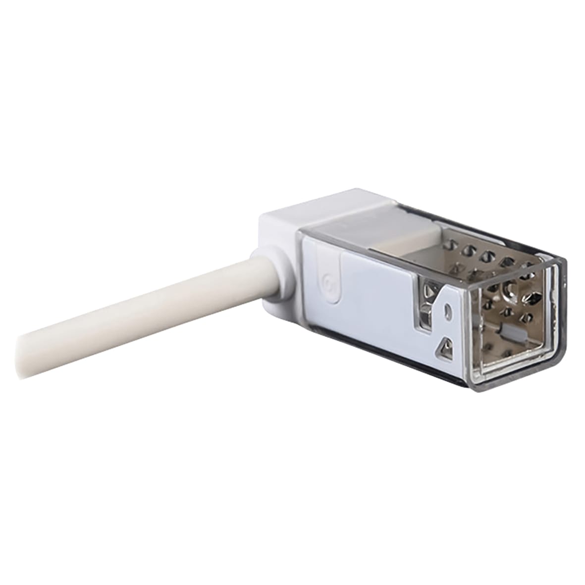 LED Soldering Free Right End Outlet Connector for 12 x 17mm Top Bend Neon Strip Light - view 3