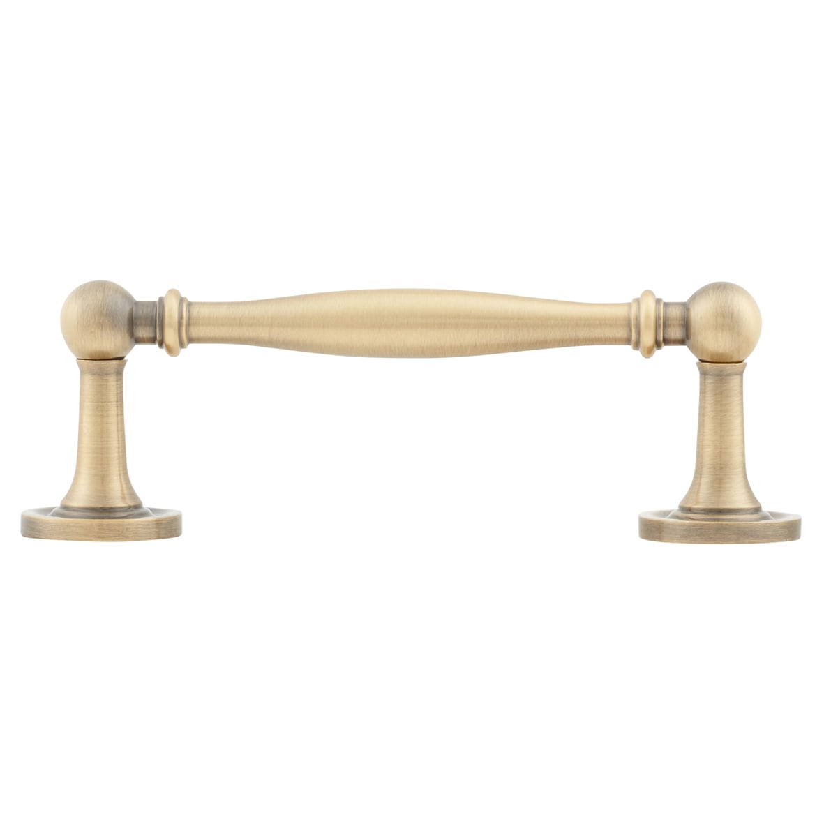 Marcus Colonial 11.5mm D-Bar Cabinet Pull Handle - 96mm Centres - Antique Brass - view 2