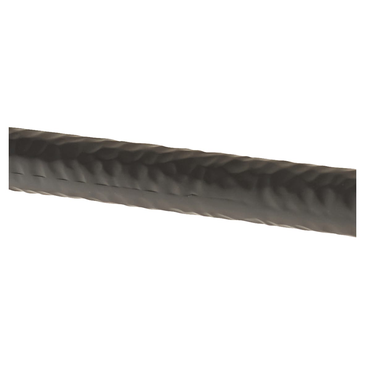 Kendal 10.5mm Hammered T-Bar Cabinet Pull Handle - 224mm Centres - Matt Black - view 2