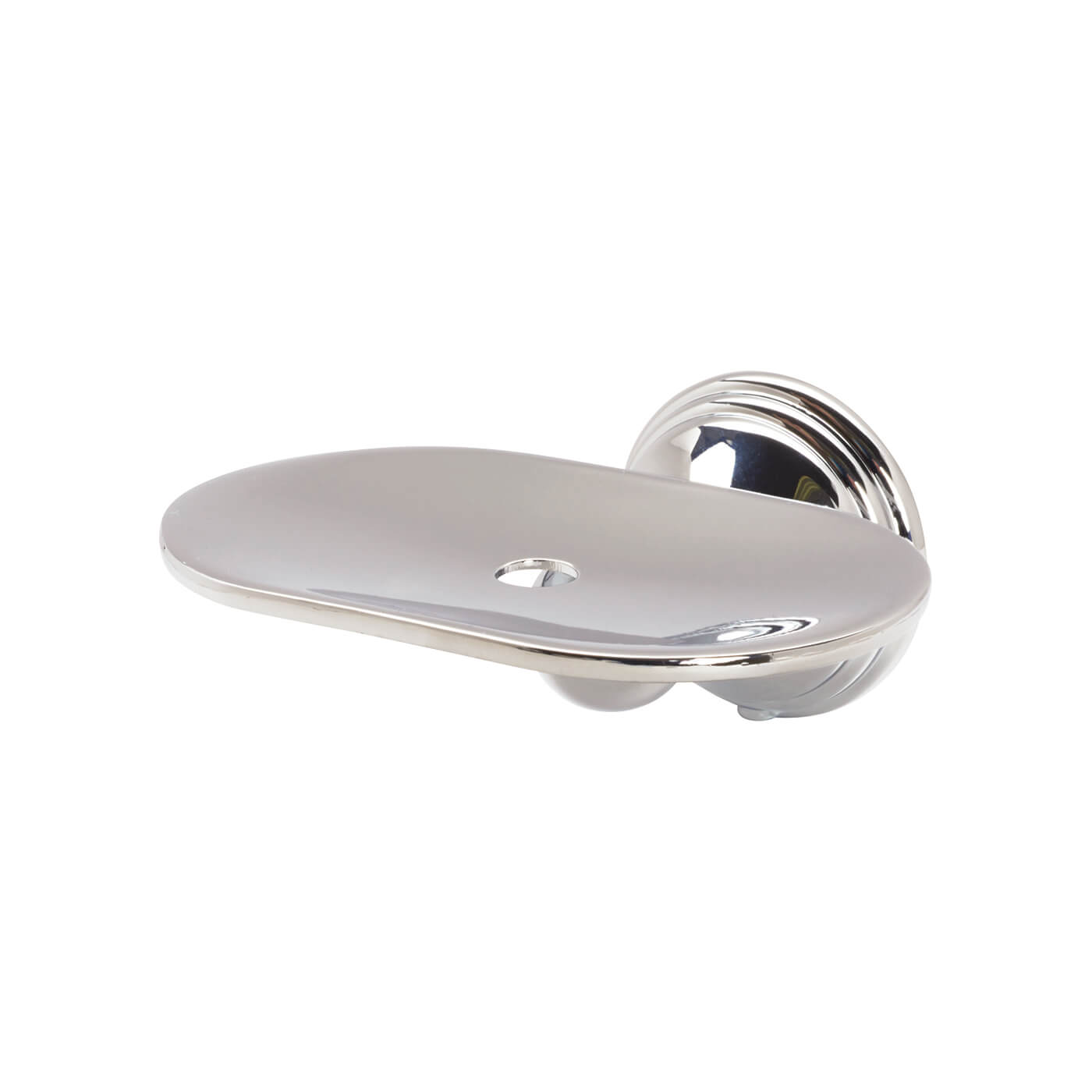 Westminster Soap Dish - 57 x 120 x 105mm - Polished Chrome - view 2
