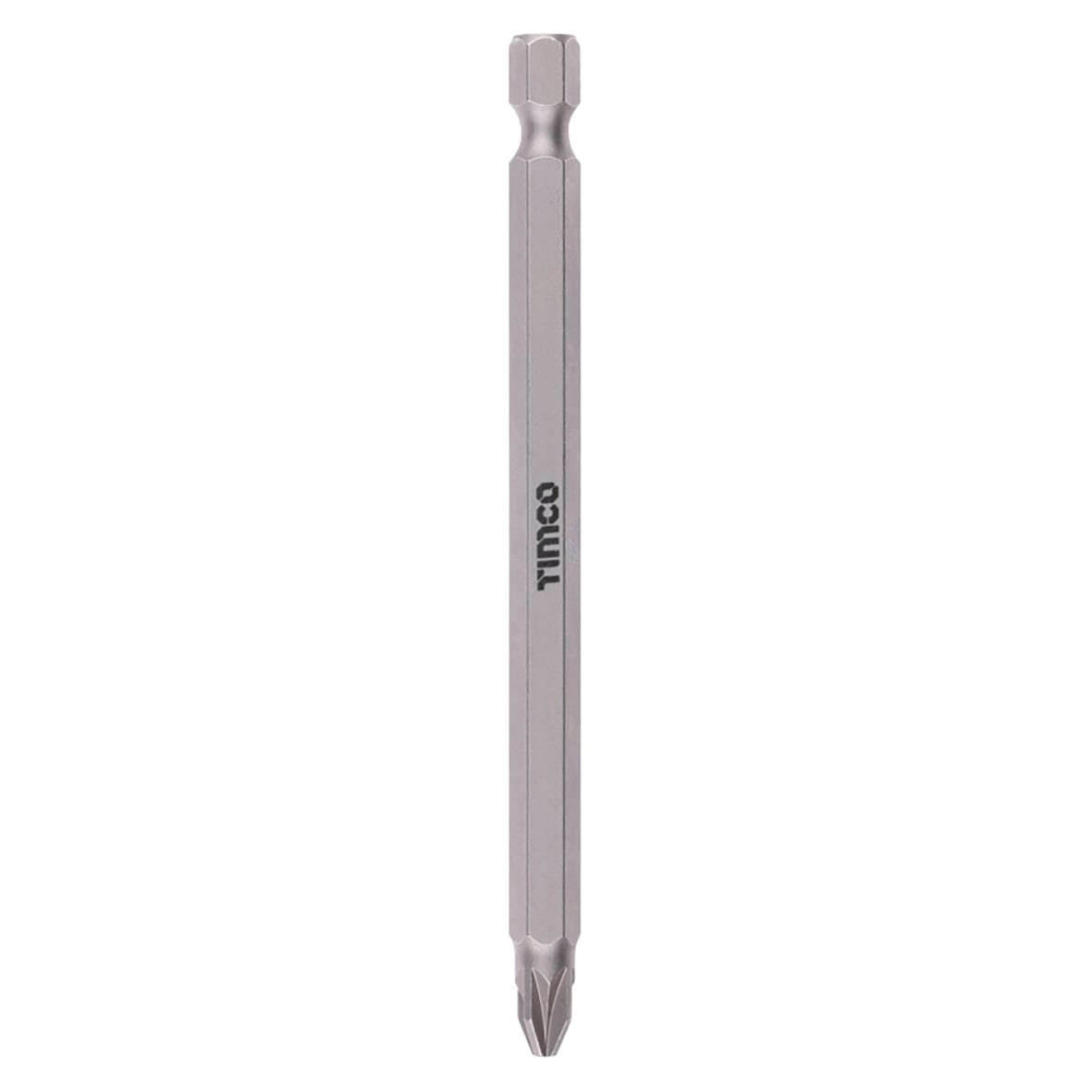 Steel Driver Bit - Pozi - - 100mm Length - view 2