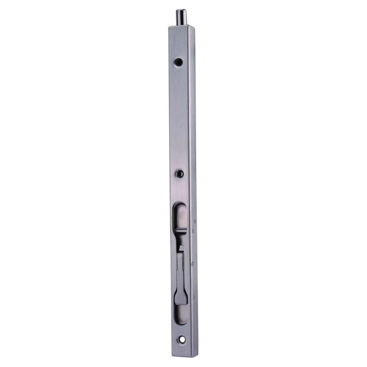 Box Section Flush Bolt - 300 x 19mm - Satin Stainless Steel - view 2