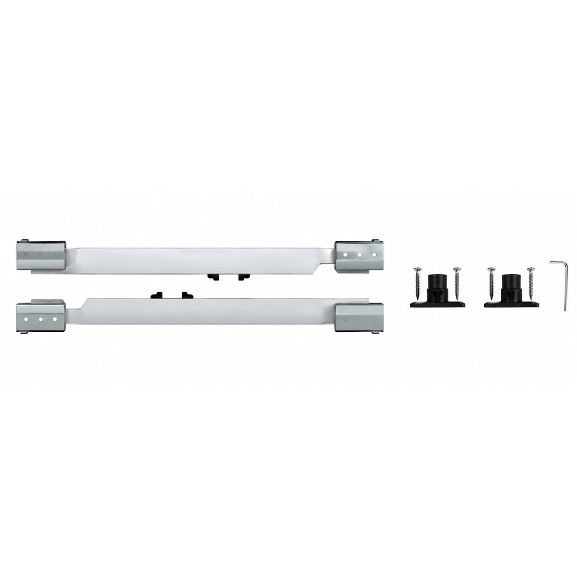 Sliding Door Gear Kit with Pelmet & Soft Close - 2000mm Length - 60kg Max Door Weight - Unpainted - view 4