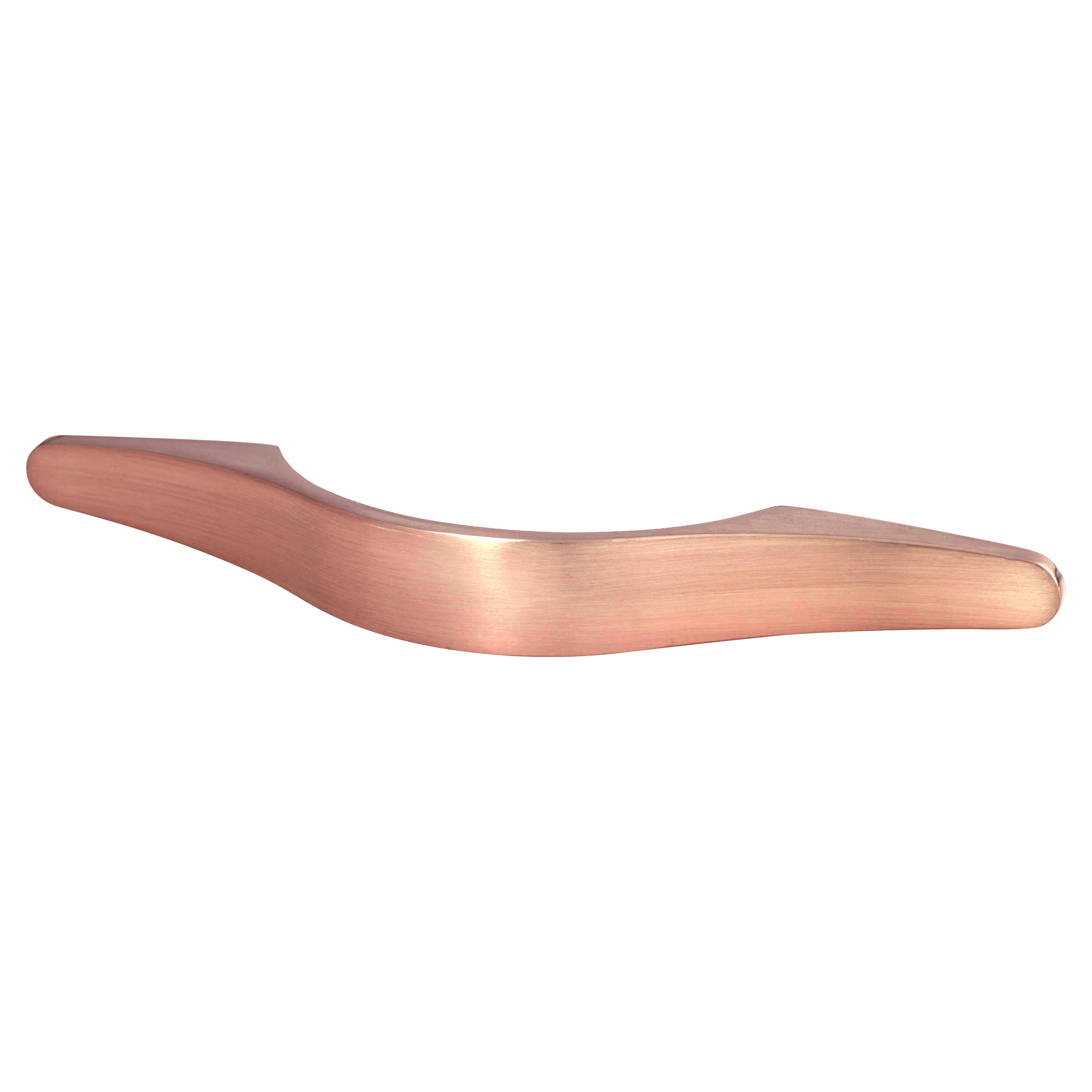 Crofts & Assinder Malvern Bow Cabinet Pull Handle - 96mm Centres - Brushed Copper - view 2