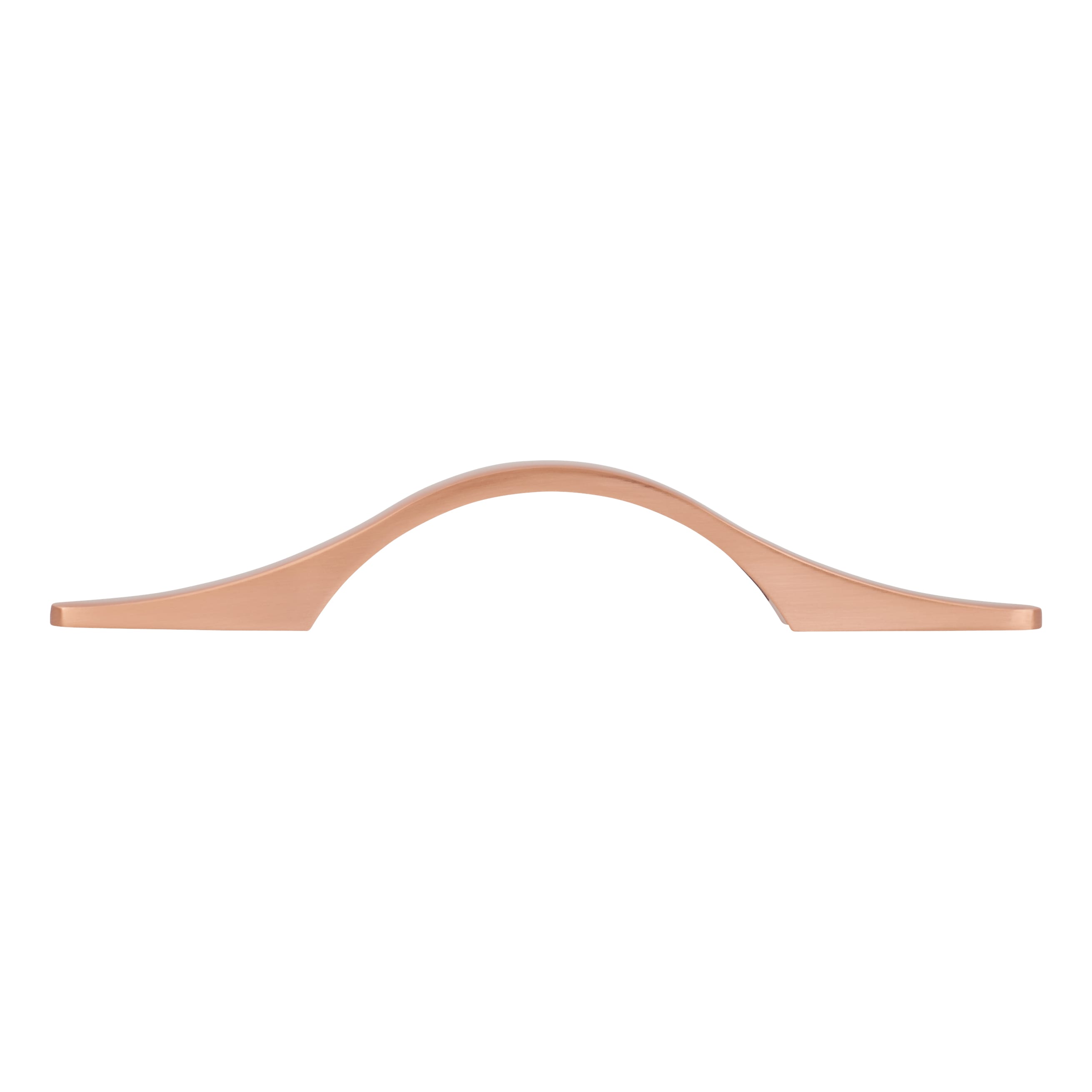 Crofts & Assinder Malvern Bow Cabinet Pull Handle - 96mm Centres - Brushed Copper - view 3