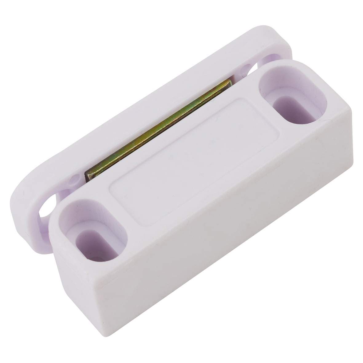 Budget Magnetic Catch - 42 x 18.5 x 14.5mm - 5kg Pull - White - Pack of 5 - view 2
