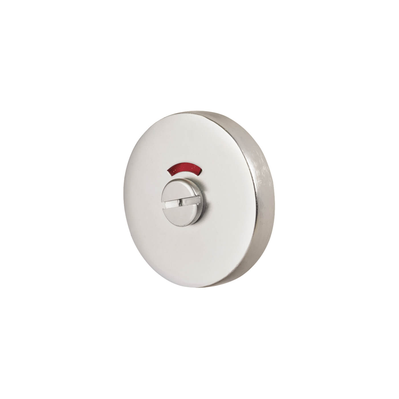 Bathroom Turn & Release with Indicator - 53mm Diameter - Satin Aluminium - view 4