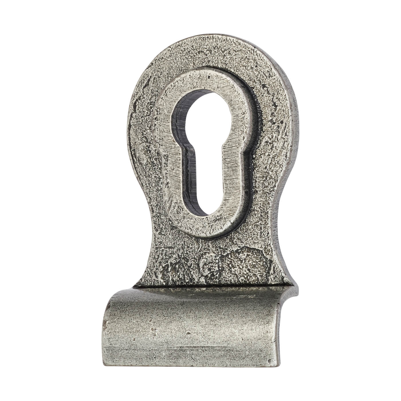 Pewter Euro Back to Back Cylinder Pull - 90 x 50mm - view 2