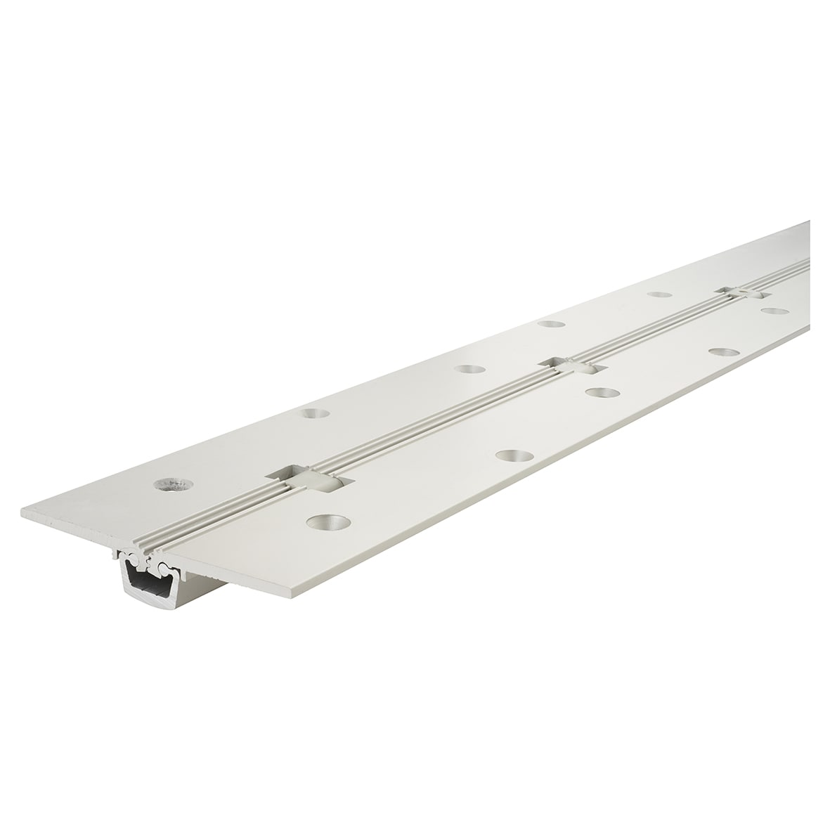 Continuous Piano Hinge - 2100 x 87 x 2.5mm - Aluminium - view 4