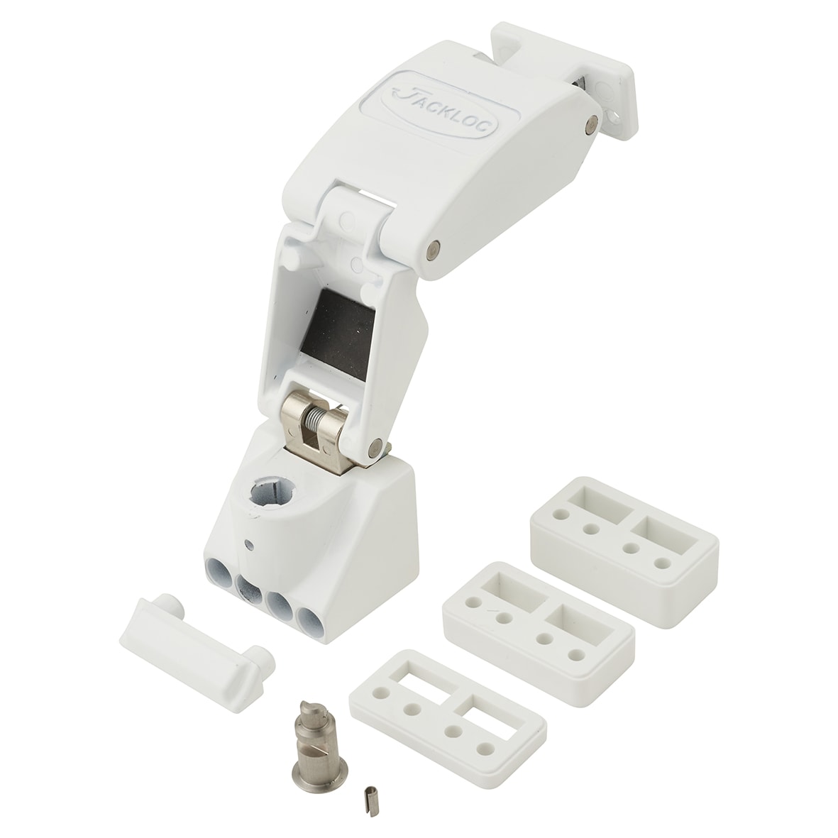 Titan Permanent Folding Window Restrictor - White - view 2