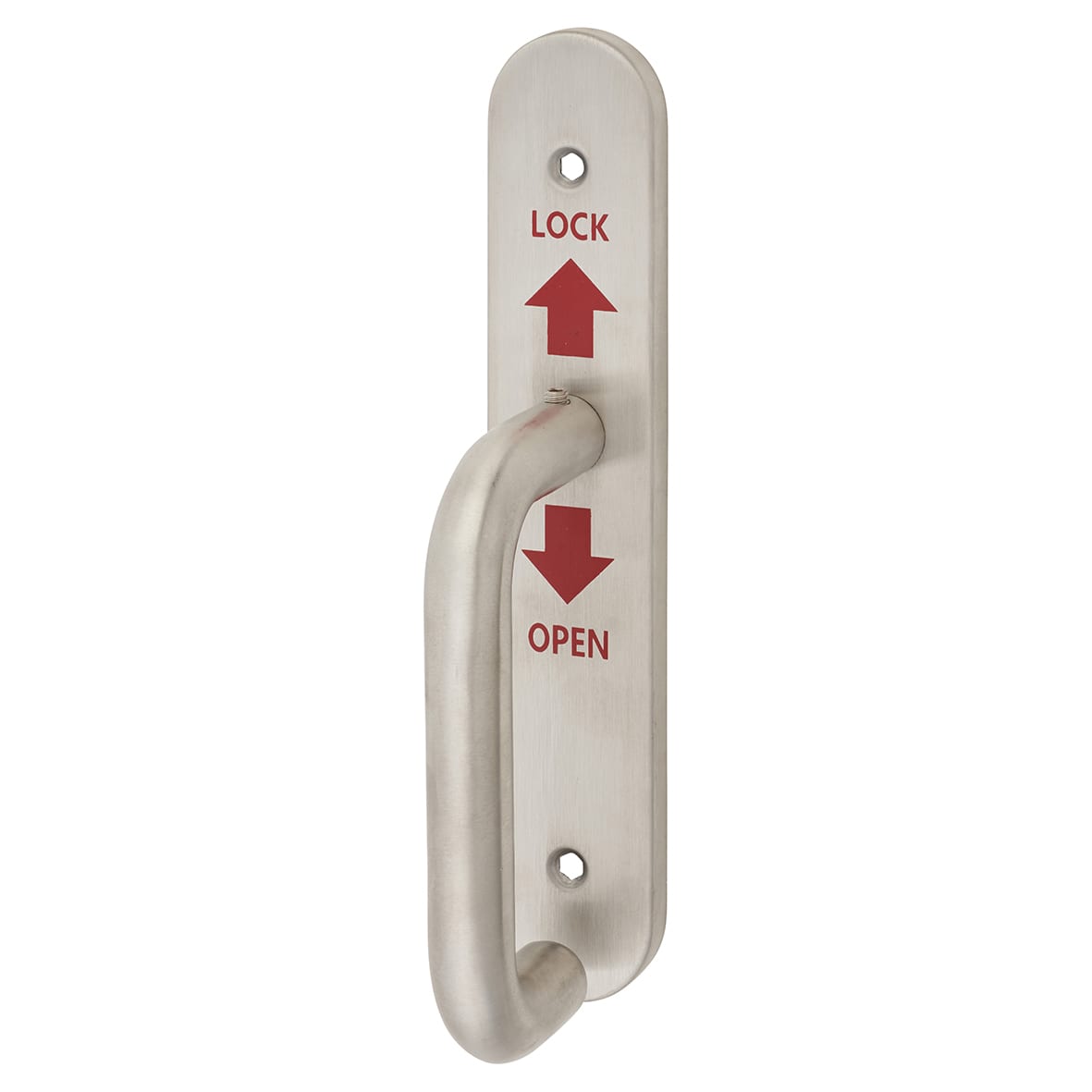 RADAR Lockset - 52mm Backset - 78mm Case - Reversible - Brushed Stainless Steel - view 5