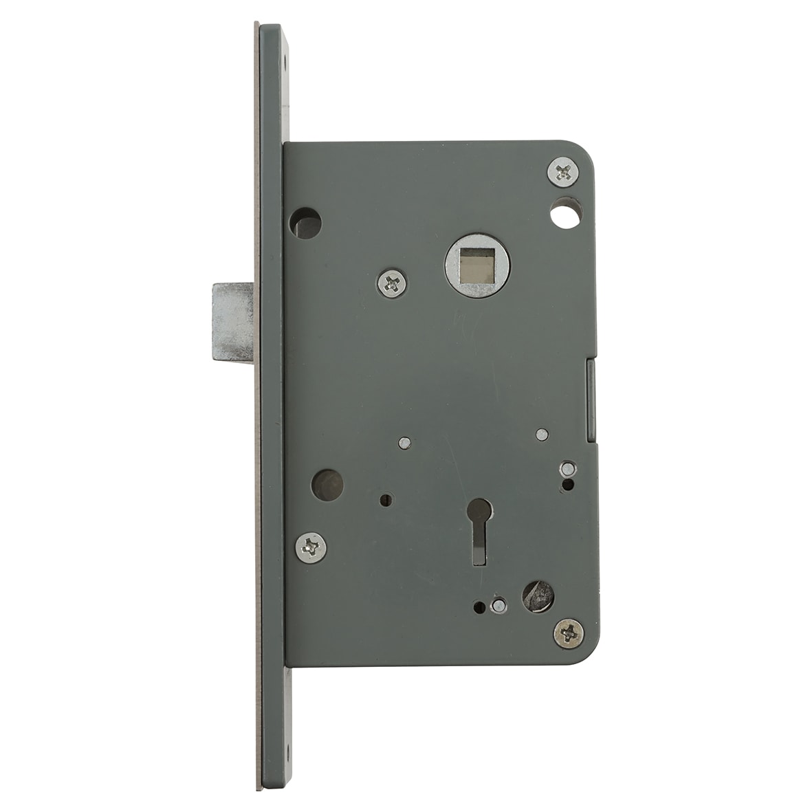 RADAR Lockset - 52mm Backset - 78mm Case - Reversible - Brushed Stainless Steel - view 9