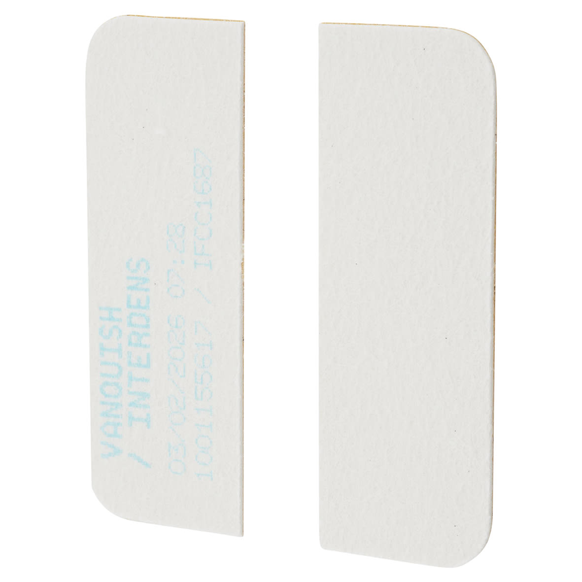 Interdens Intumescent Hinge Pads For & - Radius - 100 x 36 x 1mm - Pack of 6 - view 2