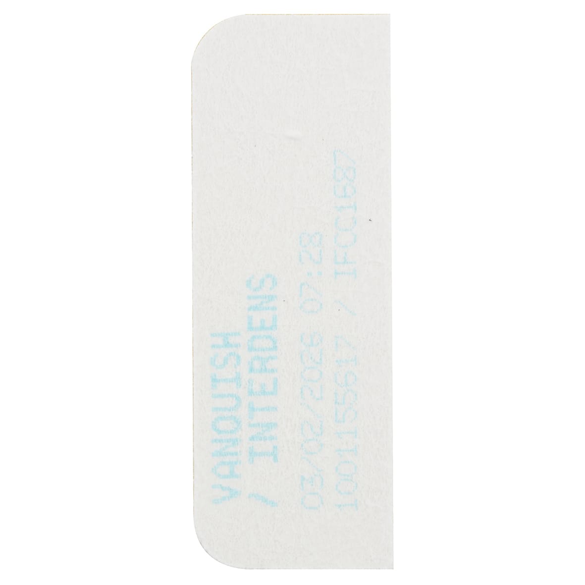 Interdens Intumescent Hinge Pads For & - Radius - 100 x 36 x 1mm - Pack of 6 - view 4