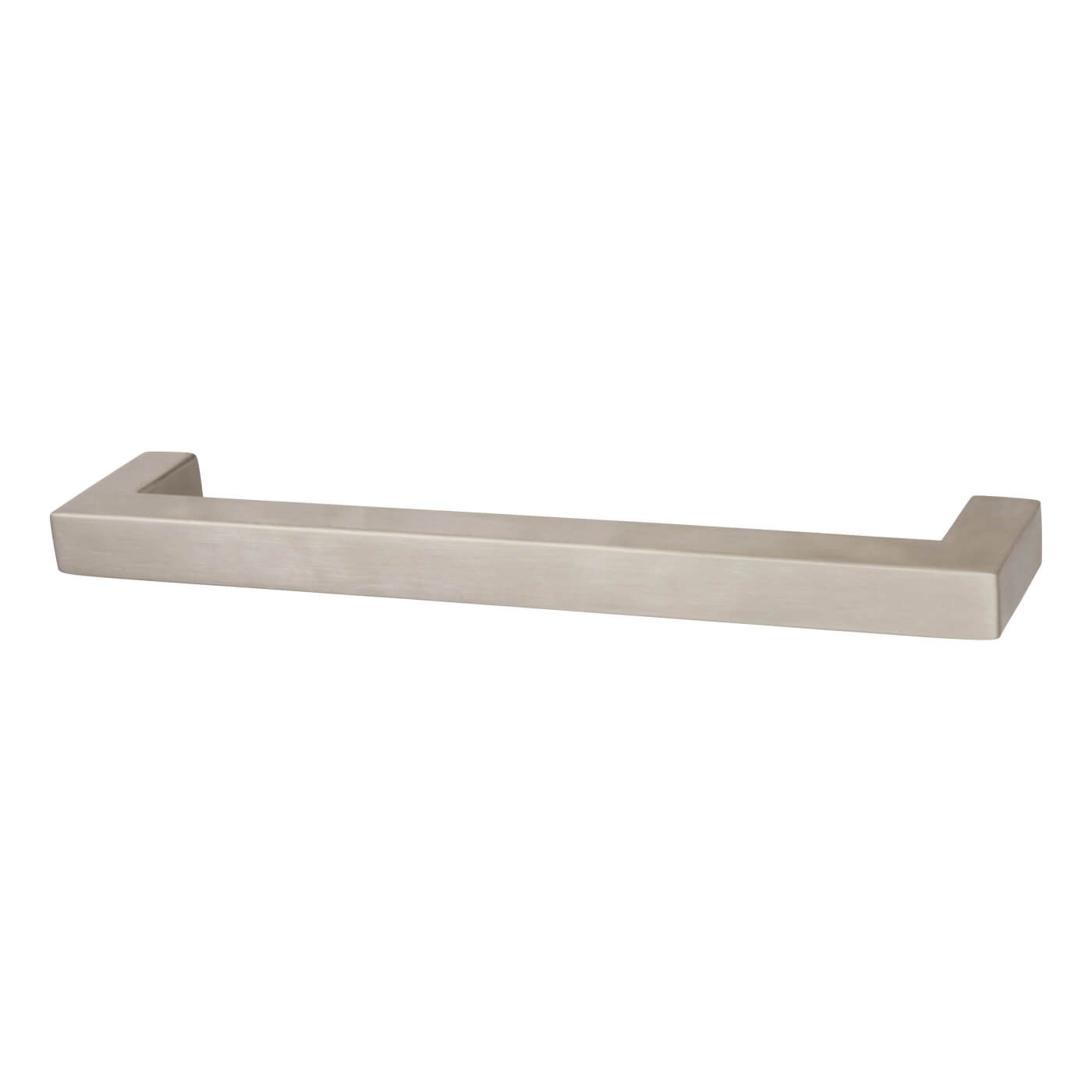 14mm Square D-Bar Cabinet Pull Handle - 192mm Centres - Satin Stainless Steel - view 2