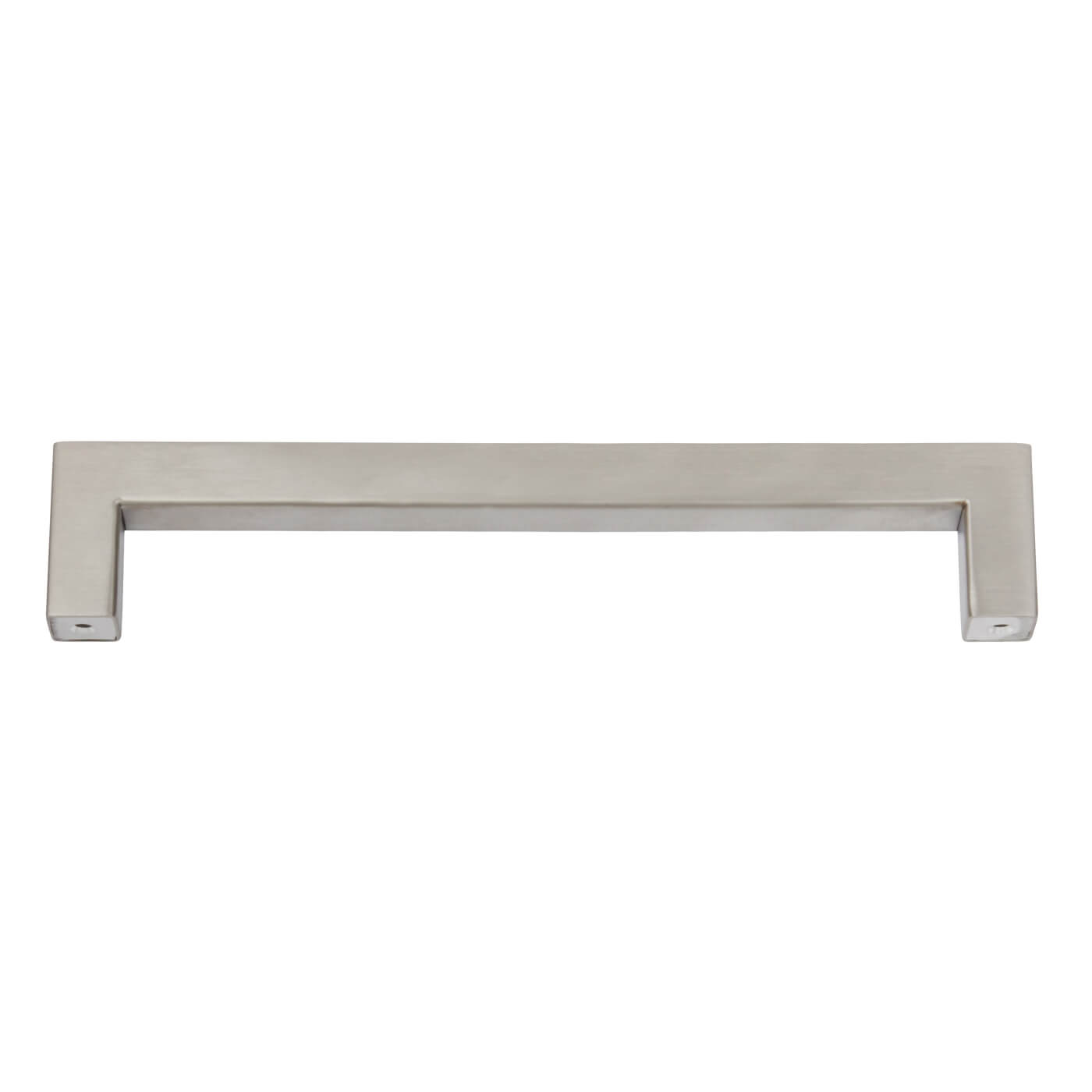14mm Square D-Bar Cabinet Pull Handle - 192mm Centres - Satin Stainless Steel - view 3