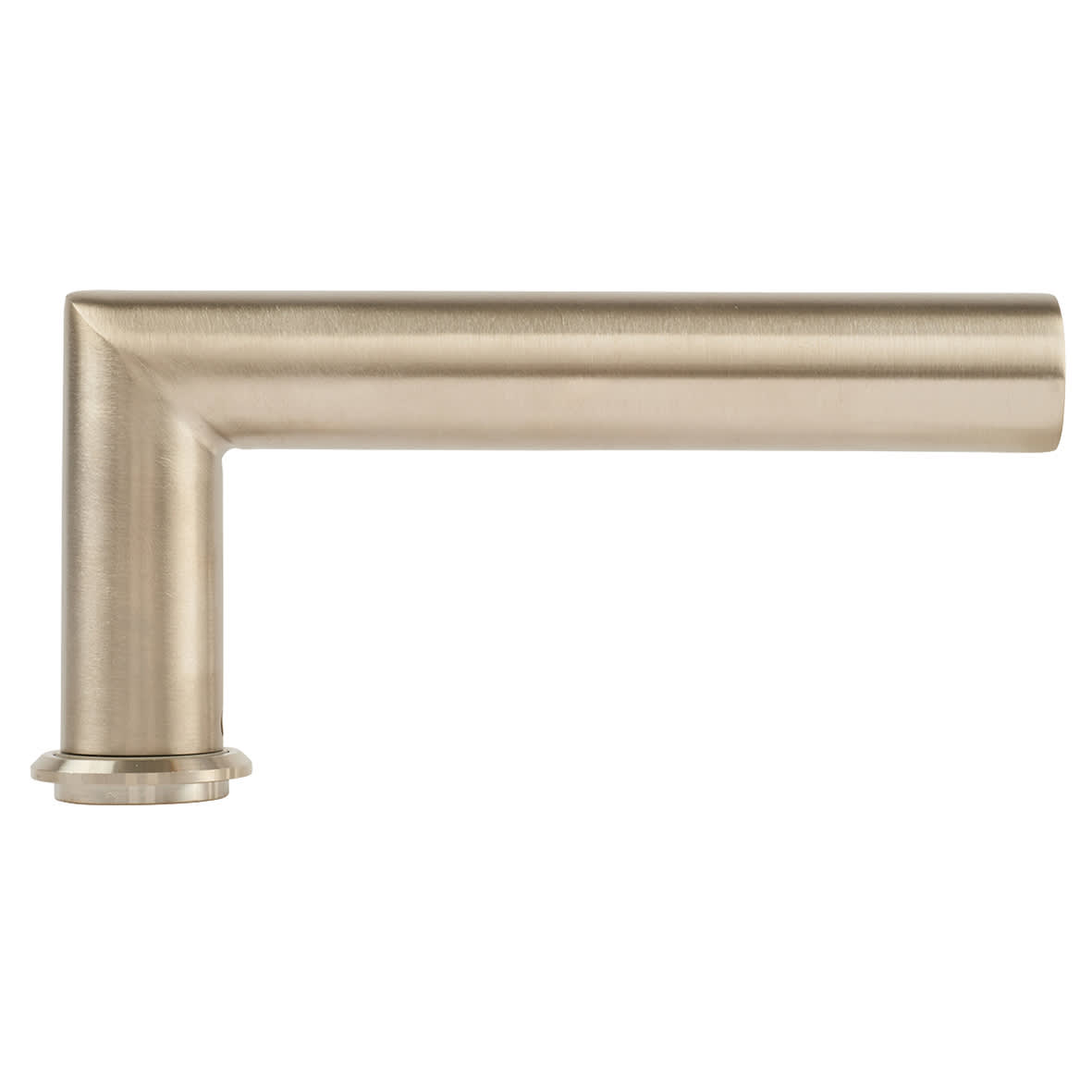 Satin Nickel Door Handles on Round Mini Rose - Amsterdam Range - view 6