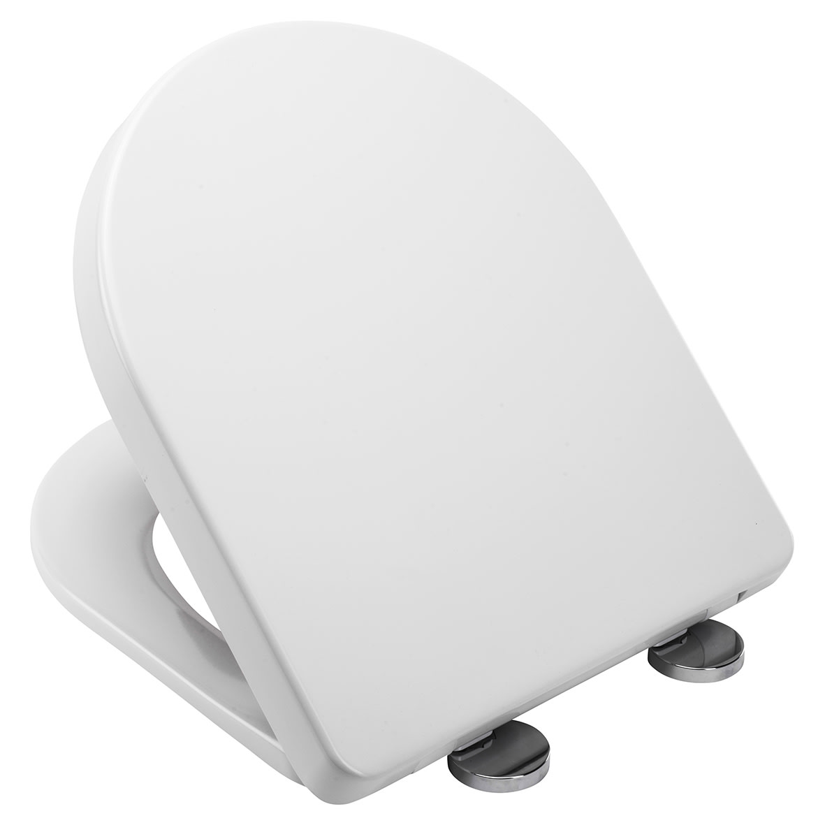 Eyre Flexi-Fix Soft Close Toilet Seat - White - view 3