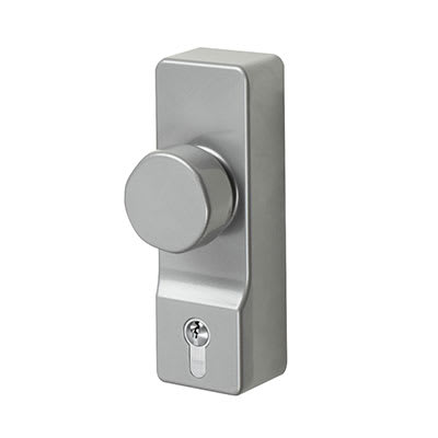 302EC Outside Access Device - Round Knob - Silver - view 2