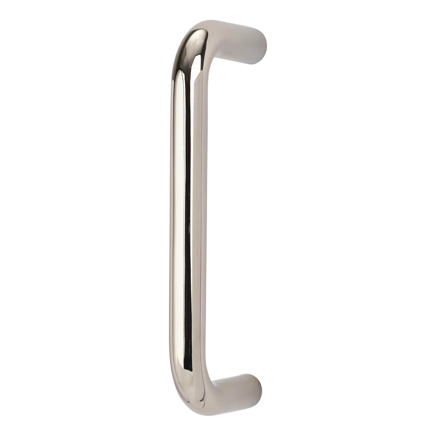 Polished Stainless Steel 16mm D-Bar Door Pull Handle - Bolt Fix - 152mm Centres - view 2