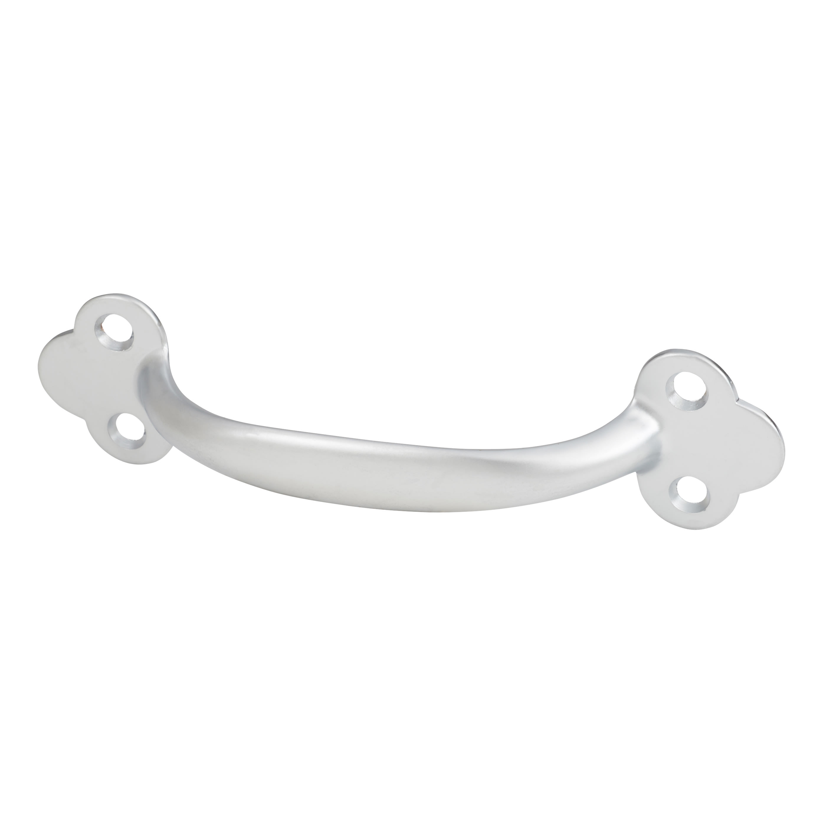 Shaker 31mm D-Bar Cabinet Pull Handle - 95mm Centres - Matt Chrome - view 2