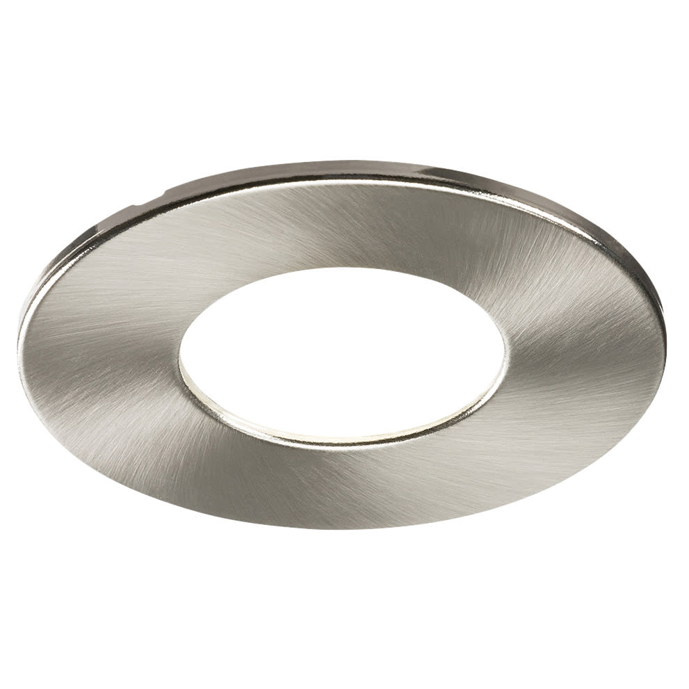 Fire Rated Downlight Bezel - Brushed Chrome - view 2