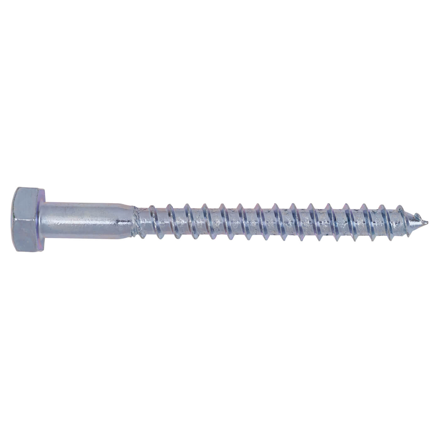 Coach Screw - M12 x 100mm - Zinc Plated - Pack of 4 - view 3